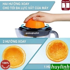 Máy vắt cam Lock & Lock EJJ236BLK - 40W - 2 chiều vắt - Hàng chính hãng