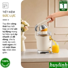 Máy vắt - ép cam Olivo CJ26 - 600W - 2 núm vắt - Có tay cầm trợ lực