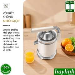 Máy vắt - ép cam Olivo CJ26 - 600W - 2 núm vắt - Có tay cầm trợ lực