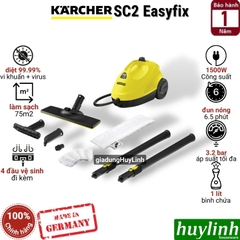 Máy vệ sinh bằng hơi nước Karcher SC2 Easyfix -Made in Đức