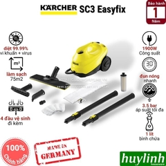 Máy Vệ Sinh Bằng Hơi Nước Karcher SC3 Easyfix - Made In Đức