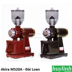 Máy xay cà phê Đài Loan Akira M520A - Đỏ - Đen