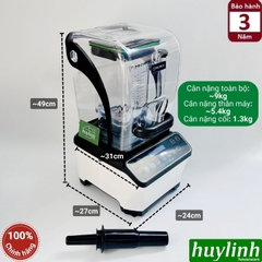 Máy xay sinh tố công nghiệp Promix PM-1080 - 1.8 lít - 1650W - động cơ không chổi than