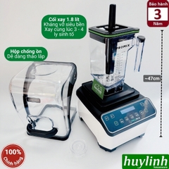 Máy xay sinh tố công nghiệp Promix PM-1080 - 1.8 lít - 1650W - động cơ không chổi than