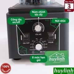 Máy xay công nghiệp Promix PM-945B - 4.5 lít - 1800W - chuyên dụng cho xay rau - sữa hạt - xay sốt nước chấm