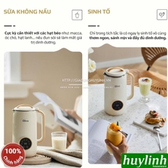 Máy xay nấu sữa hạt mini Olivo CB400 PRO - Dung tích 600ml - 7 Chức năng - Chính hãng