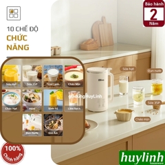 Máy xay nấu sữa hạt mini Olivo CB2000 - Dung tích 1000ml - 10 Chức năng