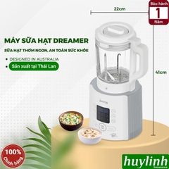 Máy làm sữa hạt Dreamer DKA-MCB117 - 1.75 lít - Sản xuất tại Thái Lan - 8 Chức năng