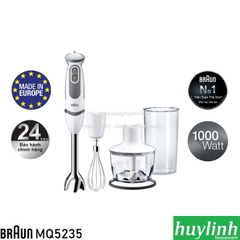 Máy Xay Sinh Tố Cầm Tay Braun MQ5235 - Made In Châu Âu