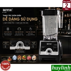 Máy xay sinh tố công nghiệp Bennix BN-229BL - 2200W - 2.6 lít - 8 chức năng