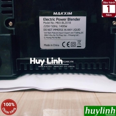 Máy xay sinh tố công nghiệp Makxim BL2018 - 2 lít - 1400W