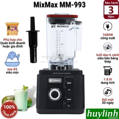 Máy Xay Sinh Tố Công Nghiệp MixMax MM-993 - 1680W - 1.8 Lít