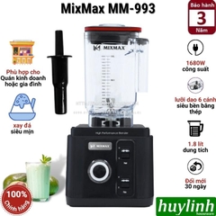 Máy xay sinh tố công nghiệp MixMax MM-993 - 1680W - 1.8 lít