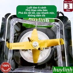 Máy xay sinh tố công nghiệp Promix PM-1001 - 1.8 lít - 1650W - Mẫu 2026