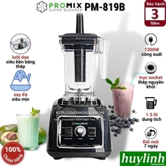 Máy xay sinh tố công nghiệp Promix PM-819B - Dung tích 1.5 lít - 1300W