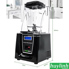 Máy xay sinh tố công nghiệp Promix PM-9001 - Có hộp chống ồn