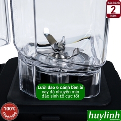 Máy xay sinh tố công nghiệp Zetsu ZT-03 - công suất 1700W - dung tích 2 lít