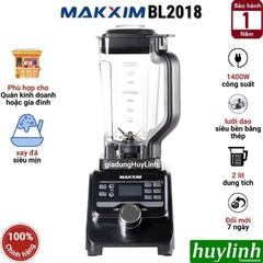 Máy xay sinh tố công nghiệp Makxim BL2018 - 2 lít - 1400W
