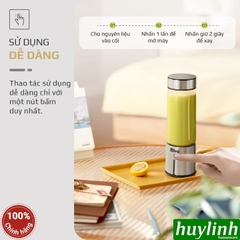 Máy xay sinh tố mini Olivo PB01 - 450ml - 150W - dùng pin 2000mAh