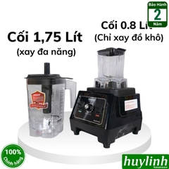Máy xay sinh tố công nghiệp Osako DS-618 - 1.75 lít - 2 cối xay - 1680W
