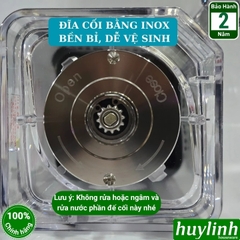 Máy xay sinh tố công nghiệp Osako OS-2260 - 2200W - 1.8 lít - 8 mức hẹn giờ xay