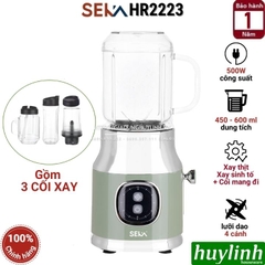 Máy xay sinh tố SEKA HR2223 - 500W - 3 cối xay