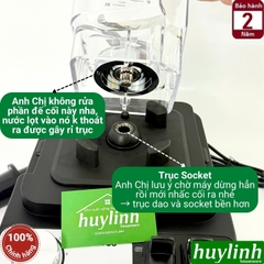 Máy xay sinh tố công nghiệp Zetsu ZT-03 - công suất 1700W - dung tích 2 lít