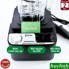Máy xay sinh tố công nghiệp Zetsu ZT-03 - công suất 1700W - dung tích 2 lít