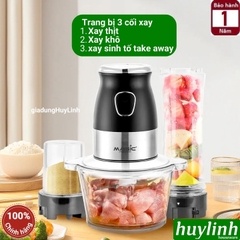 Máy xay thịt - thực phẩm Magic ECO AC-16 - 1.5 lít - 3 cối xay