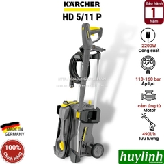 Máy Rửa Xe Cao Áp Karcher HD 5/11 P - Công Suất 2.200W - Sản Xuất Tại Đức