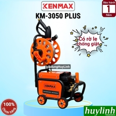 Máy xịt rửa xe Chỉnh Áp Kenmax KM-3050 Plus - 3050W - Có chống giật