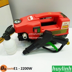 Máy Rửa Xe Gia Đình Bigtools E1 - 2200W