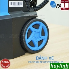 Máy phun xịt rửa xe cao áp Fasa POP Extra 135 - 1900W - 135 bar