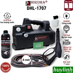 Máy Xịt Rửa Xe Hiroma DHL-1707 - 2000W - Tặng 1 Lít Dung Dịch Rửa Xe