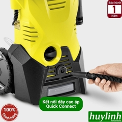 Máy rửa xe cao áp Karcher K3 (1.601-890.0) - Nâng cấp K2 360 - Tặng kèm bàn chải chà rửa