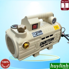 [Chống Giật] Máy Xịt Rửa Xe Mini Chỉnh Áp Dekton CW2200 VTG - Motor Lõi Đồng 100%
