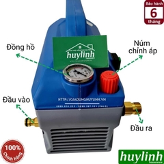 Máy xịt rửa xe chỉnh áp Hyundai HRC918 - 1800W - Tặng béc rửa máy lạnh