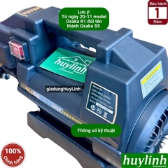Máy rửa xe chỉnh áp Osaka S9 [R1 đổi tên] - 2800W - Dây 15 mét - tặng béc rửa máy lạnh