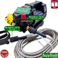 Máy rửa xe chỉnh áp Osaka S9 [R1 đổi tên] - 2800W - Dây 15 mét - tặng béc rửa máy lạnh