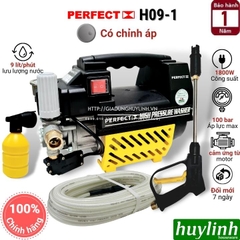 Máy Xịt Rửa Xe Chỉnh Áp Perfect PF-H09-1 - 1800W