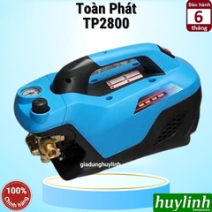 Máy Xịt Rửa Xe Chỉnh Áp Toàn Phát TP-2800 - 2800W - 140 Bar - Lõi Đồng 100%