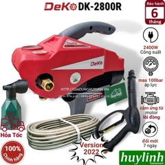 Máy xịt rửa xe cao áp Deko DK-2800R - 2800W