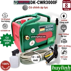 Máy xịt rửa xe chỉnh áp Dekton DK-CWR3000F - 3000W - Motor từ lõi đồng 100%