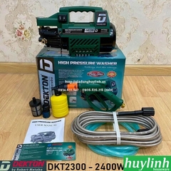 Máy Xịt Rửa Xe Cao Áp Dekton DKT2300 - 2300W - 150 Bar