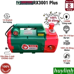 Máy xịt rửa xe chỉnh áp Dekton RX3001 PLUS - (Nâng cấp CWR3001 PLUS) - Motor lõi đồng - Chống giật