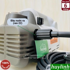 Máy xịt rửa xe Ergen EN-6700 Eco - 2600W - 120 bar - Motor cảm ứng từ lõi đồng