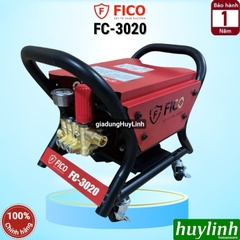 Máy xịt rửa xe Chỉnh Áp Fico FC-3020 - 3020W - có chống giật - motor lõi đồng