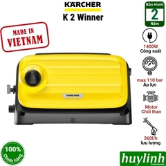 Máy xịt rửa xe cao áp Karcher K2 Winner - 1400W - Sản xuất tại Việt Nam