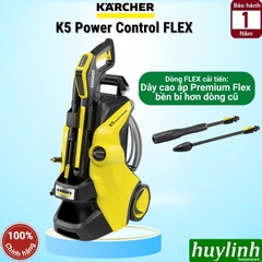 Máy xịt rửa xe cao áp Karcher K5 Power FLEX - Made in Italy - Tặng kèm 6 mét ống nước Karcher