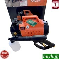 Máy xịt rửa xe Chỉnh Áp Kenmax KM-230 PLUS - 2300W - Motor từ lõi đồng 100%